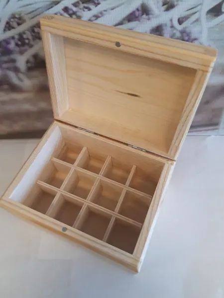 Opberg kistje (Hout) voor 12 oliën