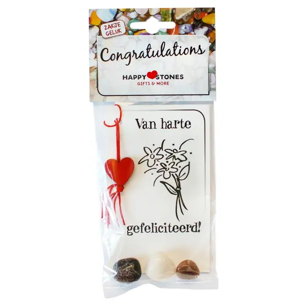 Zakje geluk- Congratulations