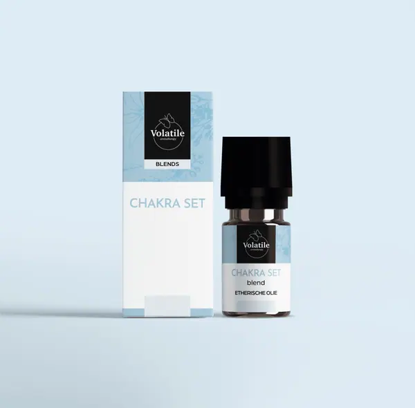 Set 7 chakra oliën