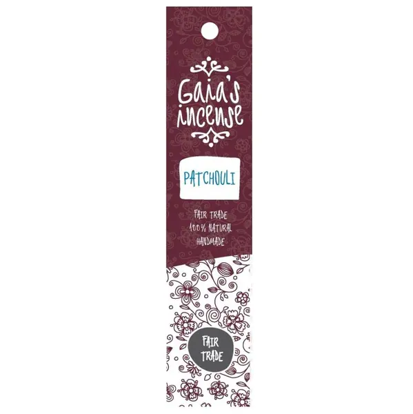 Gaia’s incense Wierook Patchouli
