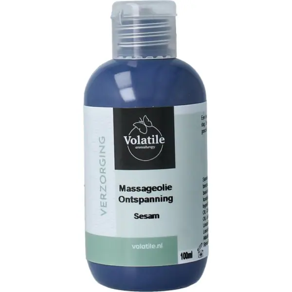 Massageolie Sesam Koudgeperst Biologisch- Ontspanning
