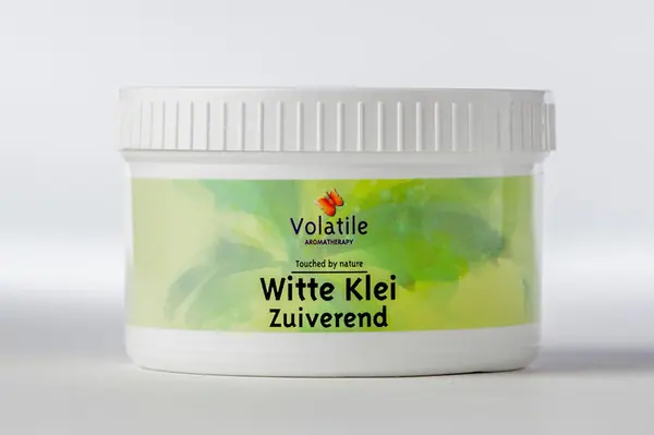 Witte klei, poeder