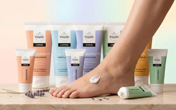 Voetcrème display